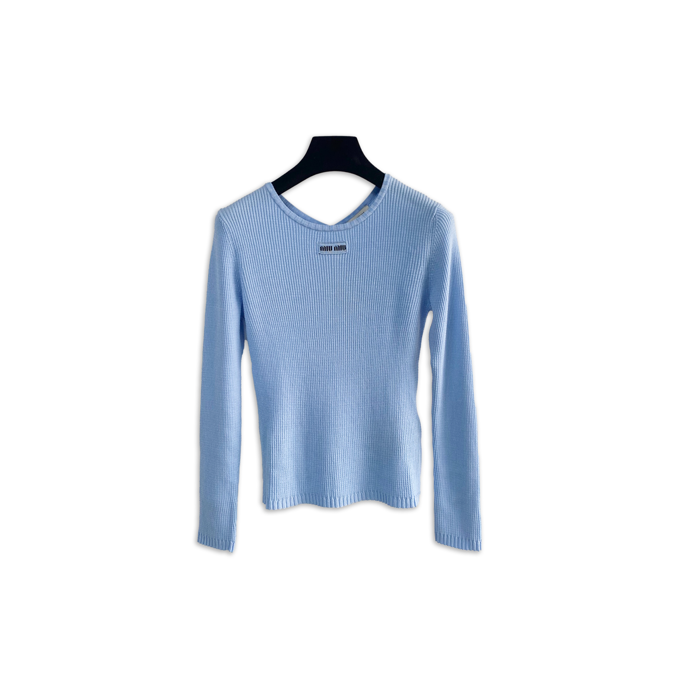 MIU MIU KNITTED LONG SLEEVES